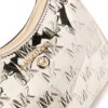 Michael Kors  logo-debossed metallic shoulder bag