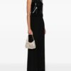 Michael Kors  logo-debossed metallic shoulder bag