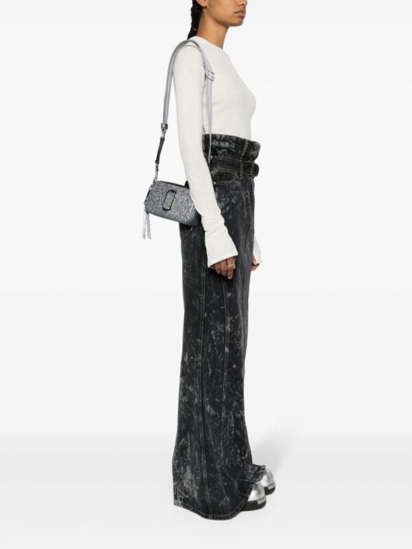 Marc Jacobs  The Metallic Glitter Snapshot camera bag