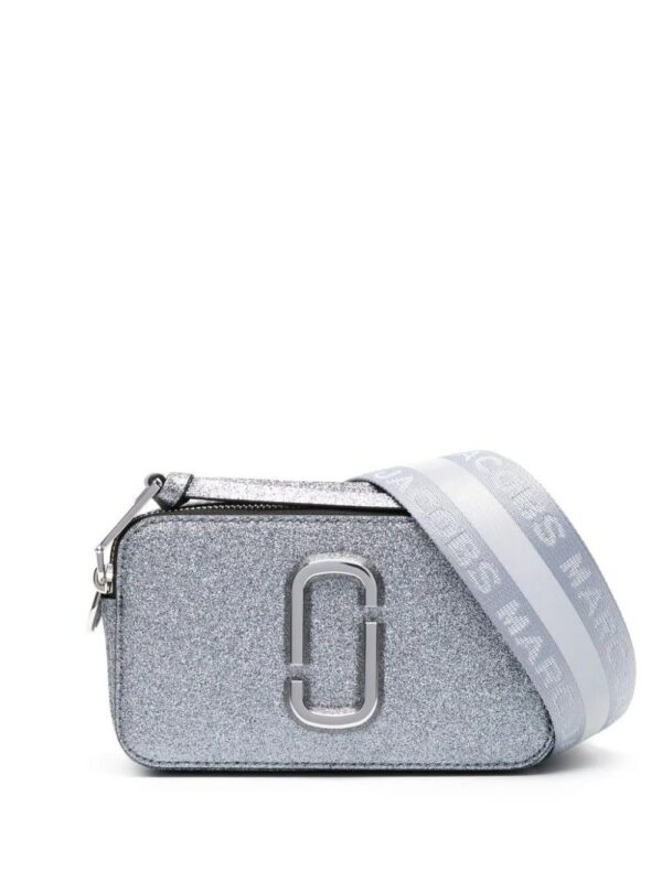 Marc Jacobs  The Metallic Glitter Snapshot camera bag