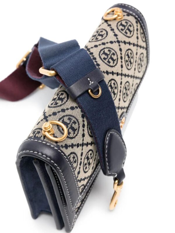 Tory Burch  T monogram canvas crossbody bag