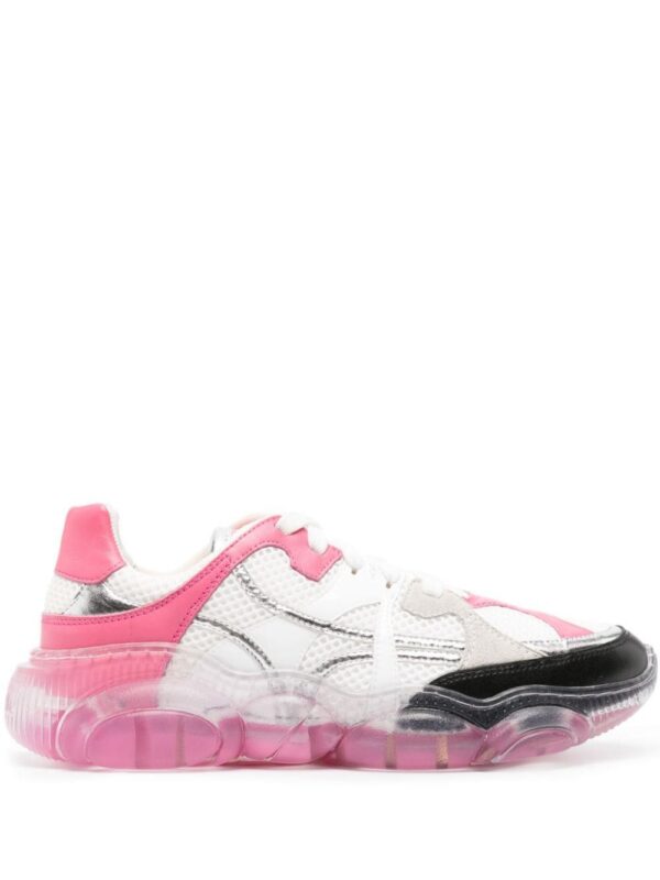 22285800_52149945_1000_2305b8b7-76b0-468a-a705-c5108f0fbfb6.jpg Moschino transparent-sole mesh sneakers