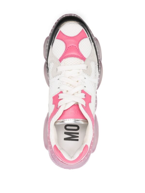 22285800_52149946_1000_febfce72-e295-4ebf-a43e-b25d71b55946.jpg Moschino transparent-sole mesh sneakers