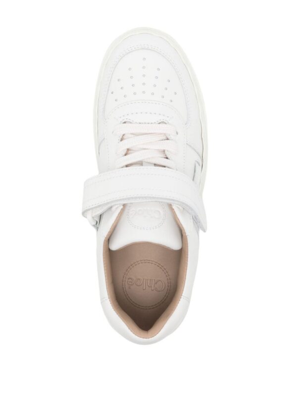 Chloé Lauren logo-patch sneakers