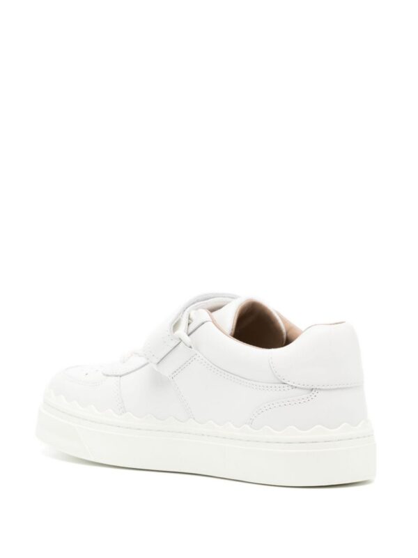 Chloé Lauren logo-patch sneakers