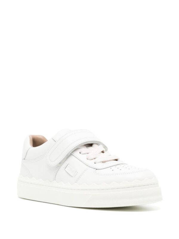 Chloé Lauren logo-patch sneakers