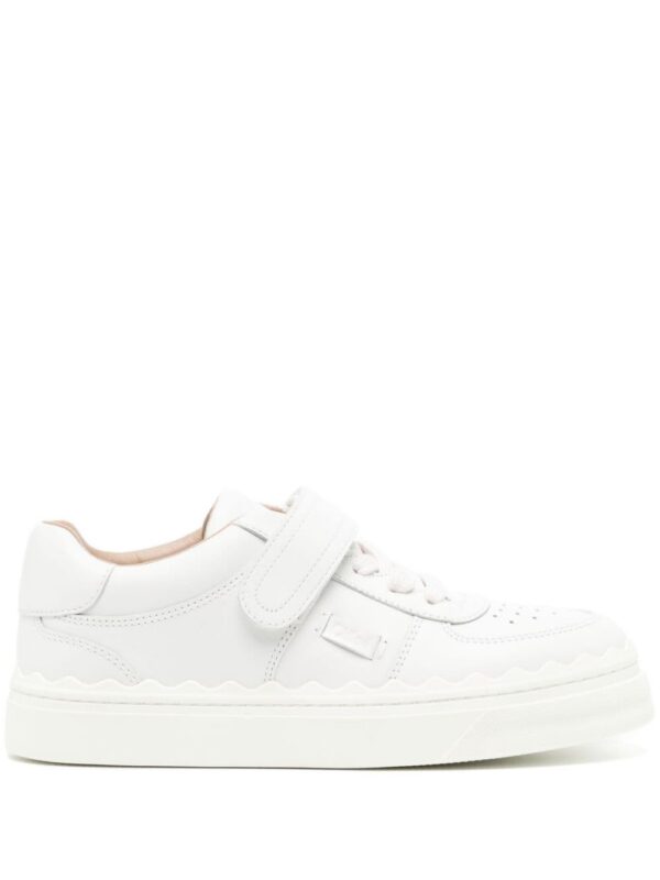 Chloé Lauren logo-patch sneakers