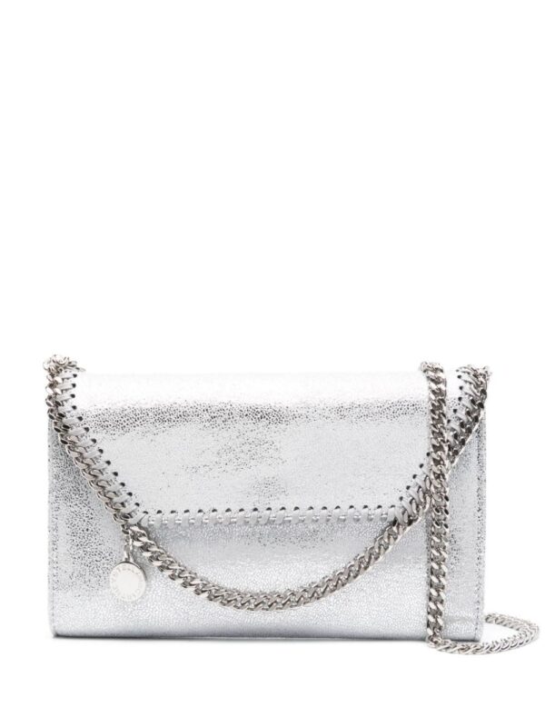 22311536_52205251_1000.jpg Stella McCartney Falabella Wallet metallic-finish crossbody bag
