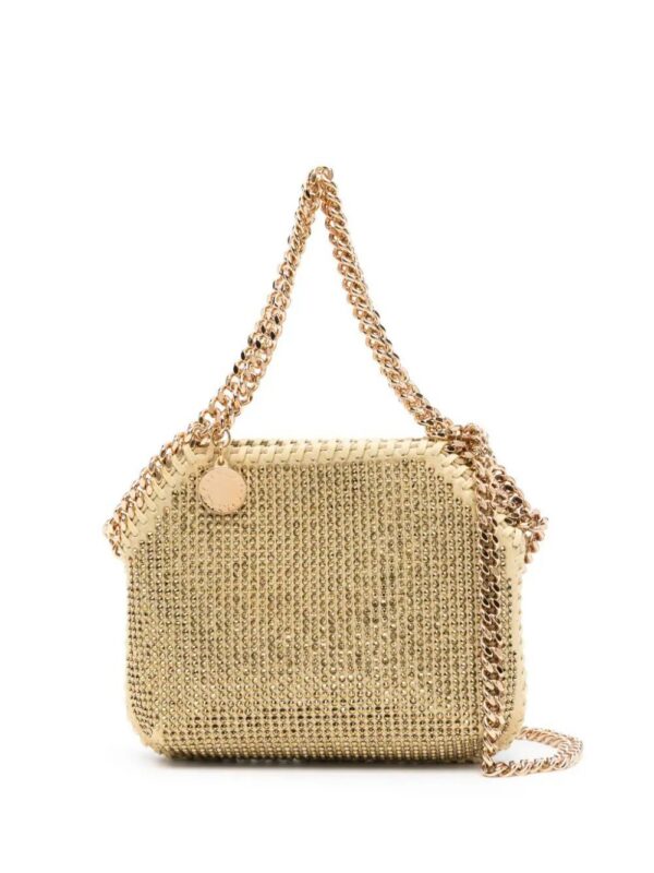 Stella McCartney  mini Falabella rhinestone-embellished bag
