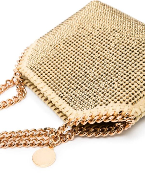Stella McCartney  mini Falabella rhinestone-embellished bag