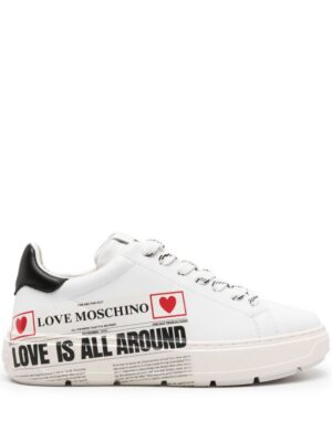 22339302_52268742_1000_0c90cce7-845b-4f7e-b5b8-227f2339ca61.jpg Love Moschino newspaper-print leather sneakers
