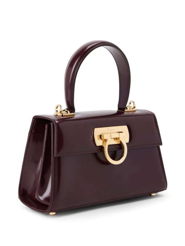 Ferragamo  Gancini leather tote bag