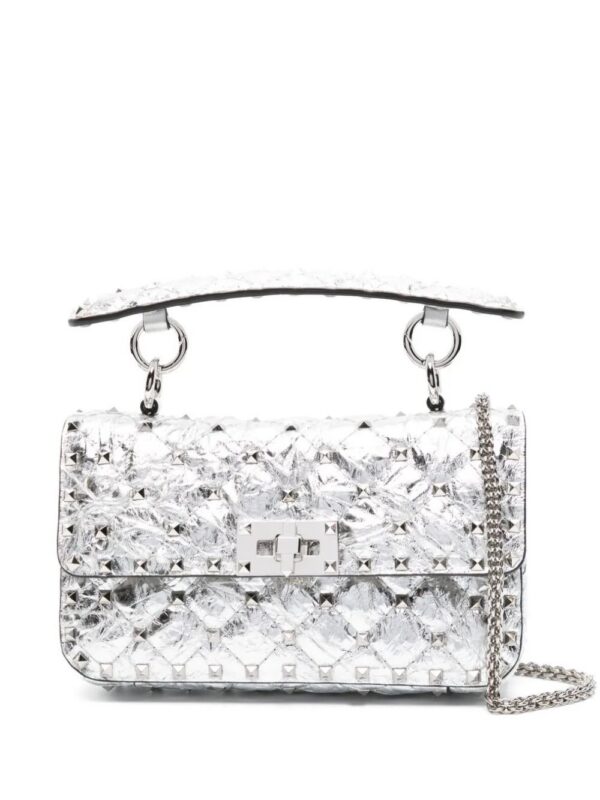 22346764_52708609_1000.jpg Valentino Garavani small Rockstud Spike tote bag