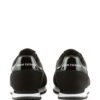 Armani Exchange embossed-logo panelled sneakers