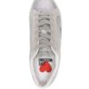 Love Moschino logo-print glitter sneakers