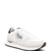 Love Moschino heart-patch leather sneakers