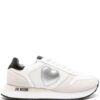 Love Moschino heart-patch leather sneakers