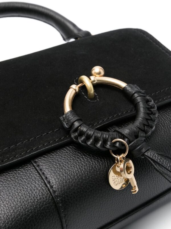 See by Chloé  logo-charm leather bag