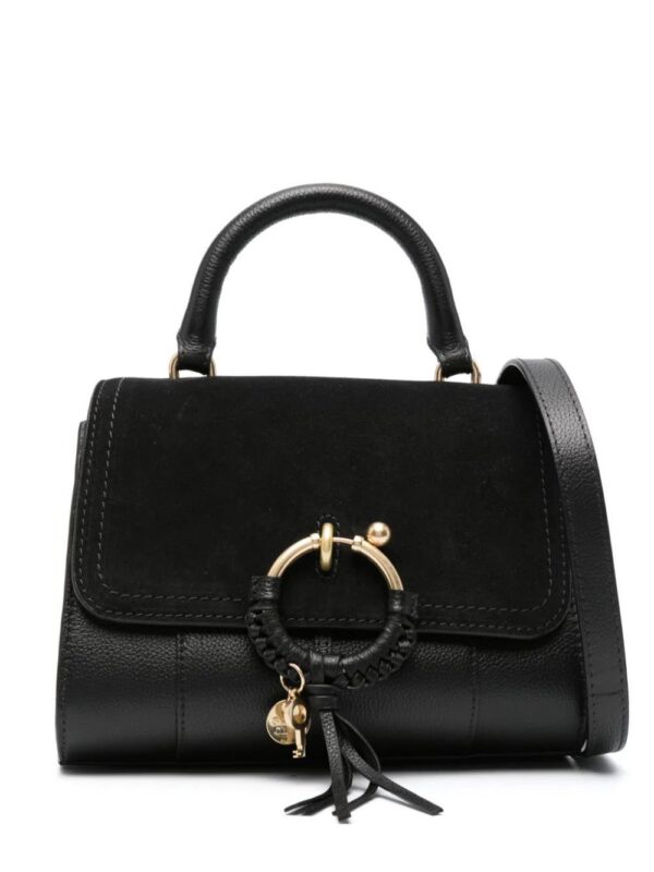 See by Chloé  logo-charm leather bag