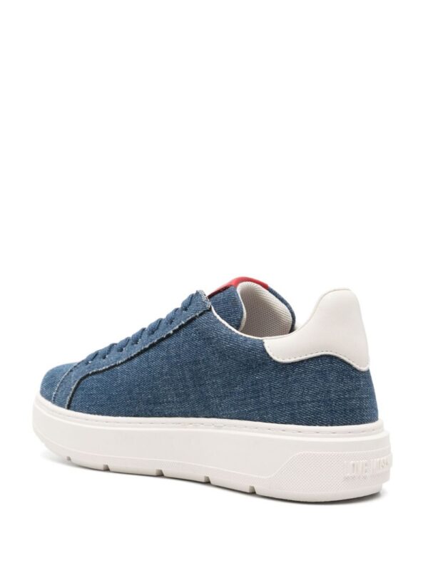 Love Moschino denim chunky sneakers