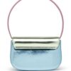 22455035_52871266_1000.jpg Diesel 1DR mirrored-finish shoulder bag