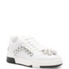 Moschino crystal-embellished panelled sneakers