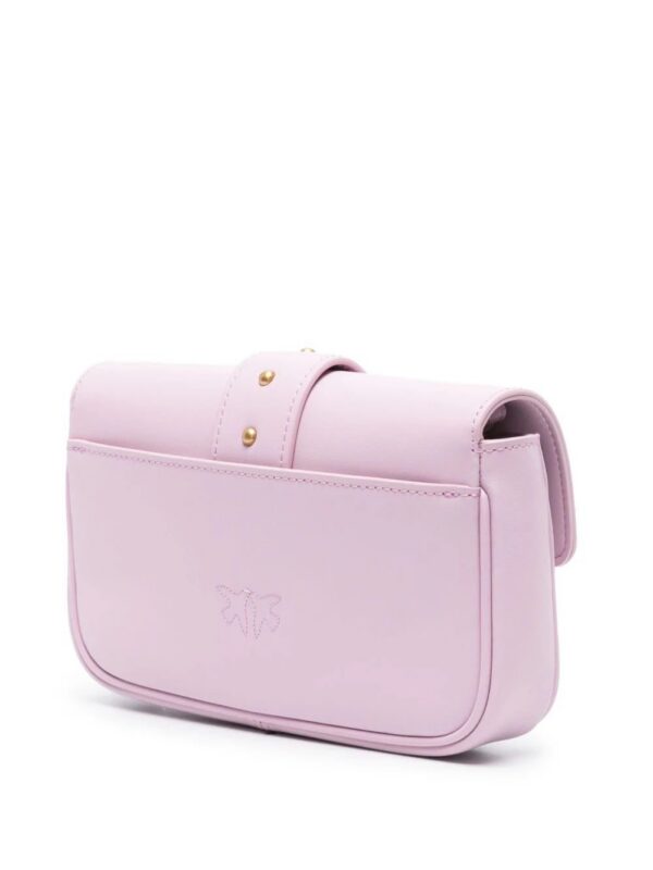 22479938_52433922_1000.jpg PINKO Love Birds-buckle leather crossbody bag