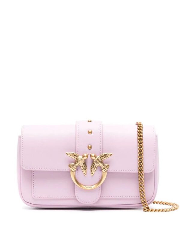 22479938_52438087_1000.jpg PINKO Love Birds-buckle leather crossbody bag