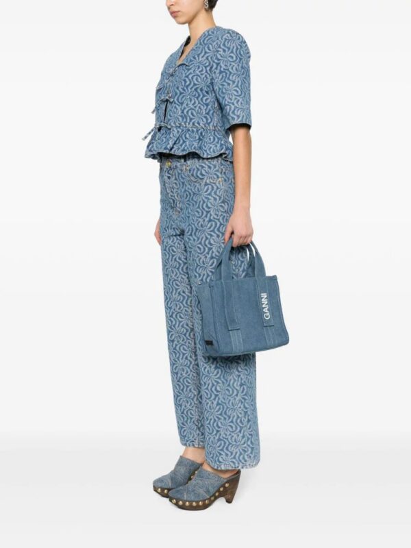 22483732_52525532_1000.jpg GANNI Tech denim tote bag