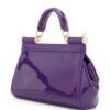 22488902_52451958_1000.jpg Dolce & Gabbana small Sicily patent-leather tote bag