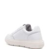 Love Moschino logo-print leather sneakers
