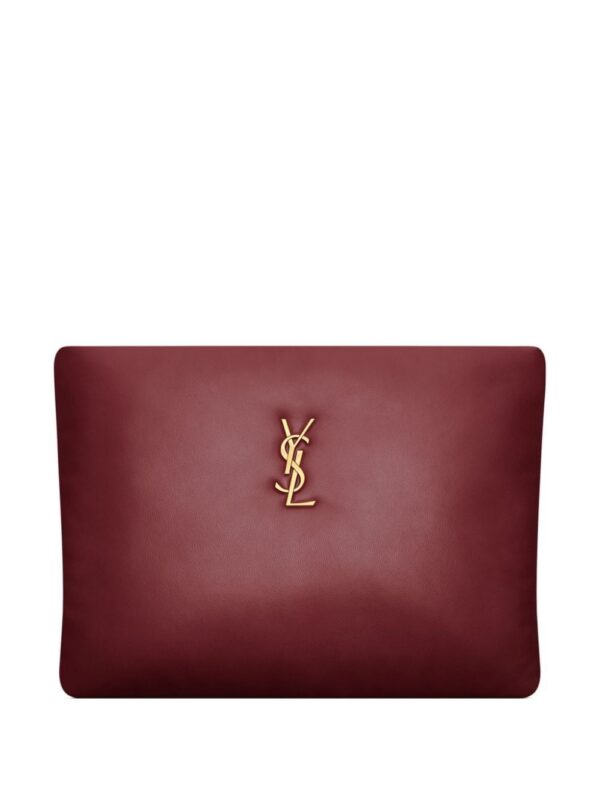 22521813_52423057_1000.jpg Saint Laurent large Calypso lambskin clutch bag