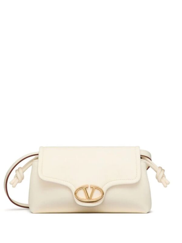 Valentino Garavani  Vlogo leather mini bag