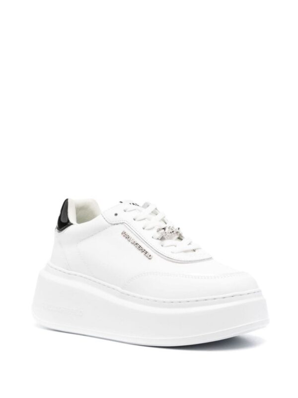 22526351_52613907_1000_3810add4-c1f4-4be1-b821-b8f7c6a2ea41.jpg Karl Lagerfeld Anakapri Brooch leather sneakers