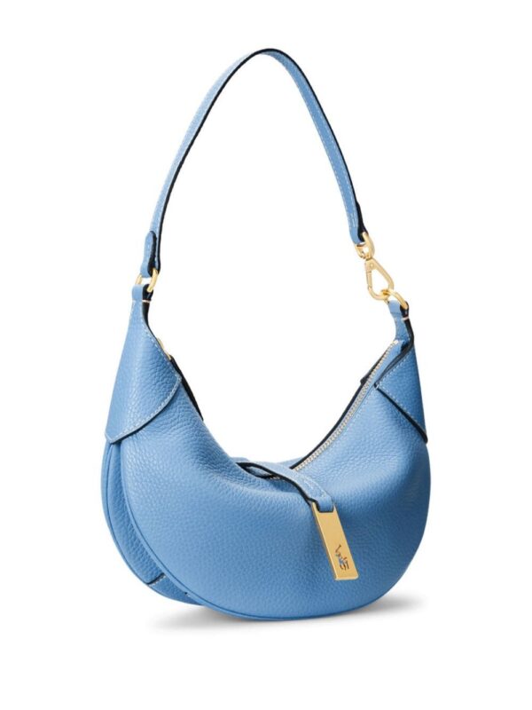 Polo Ralph Lauren  small logo-charm leather shoulder bag