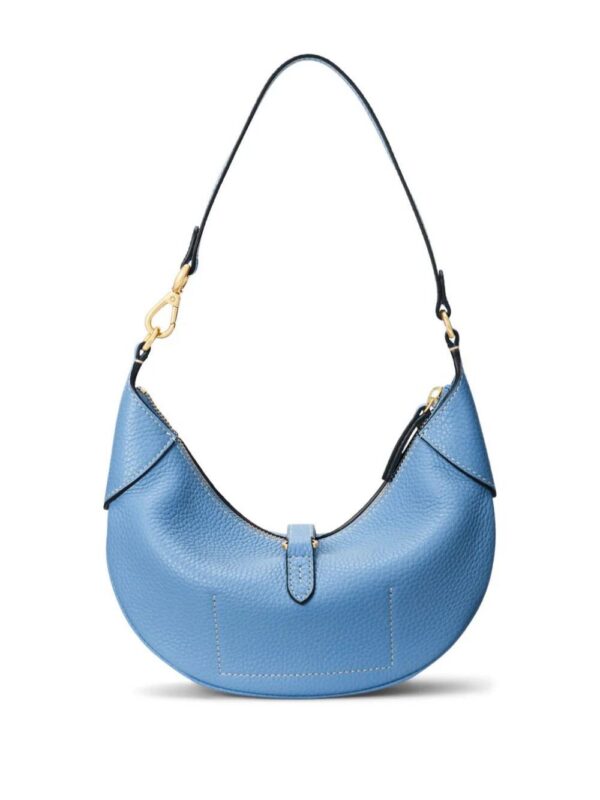 Polo Ralph Lauren  small logo-charm leather shoulder bag