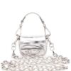22554880_53092276_1000.jpg Diesel 1dr Xxs metallic-leather shoulder bag