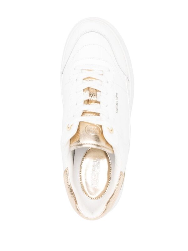 Michael Michael Kors Hayes leather platform sneakers