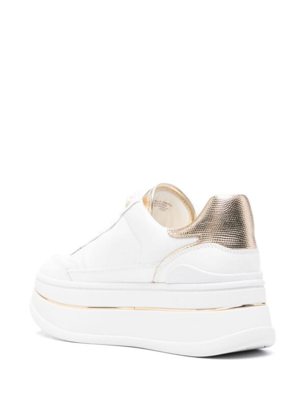 Michael Michael Kors Hayes leather platform sneakers