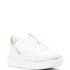 Michael Michael Kors Hayes leather platform sneakers