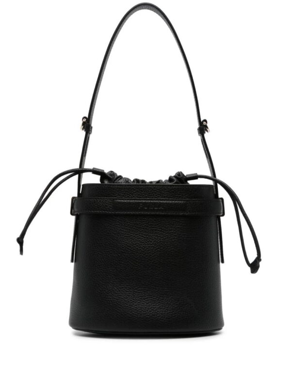 Furla  mini Giove leather bucket bag