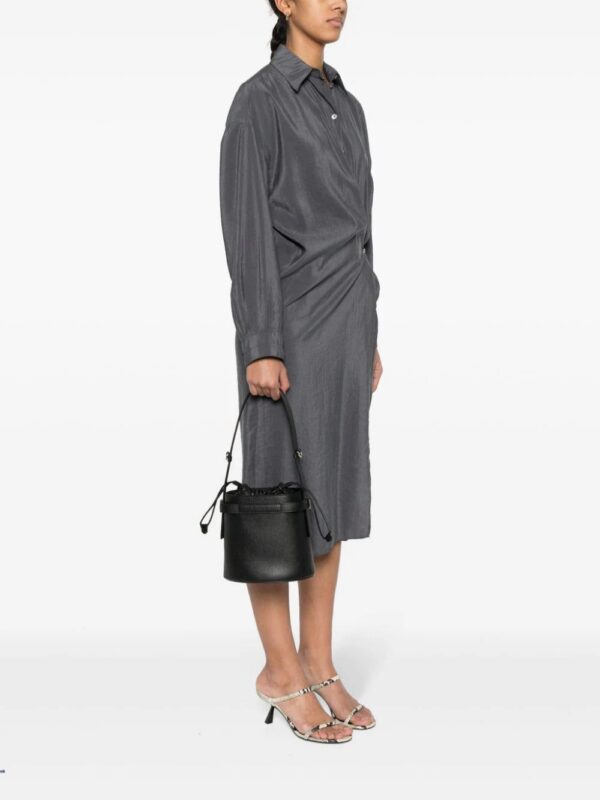 Furla  mini Giove leather bucket bag
