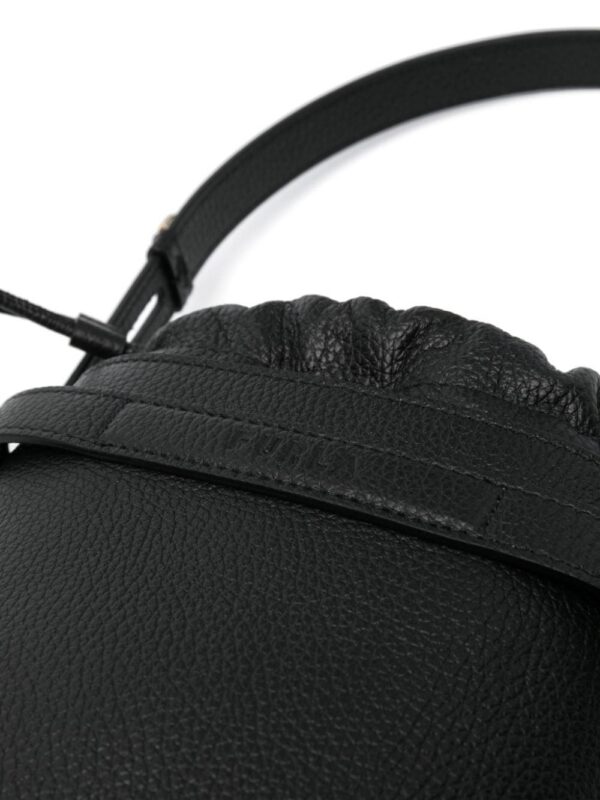 Furla  mini Giove leather bucket bag