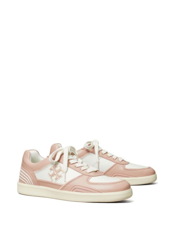22603701_52536531_1000_1f19ab2f-5b1e-4c2f-b379-aa175a5b88ed.jpg Tory Burch Clover Court panelled sneakers