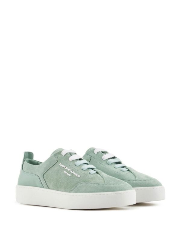 22671510_52736508_1000_eecea570-18a6-4a01-999f-edb1a9f348fe.jpg Emporio Armani velour-leather flatform sneakers