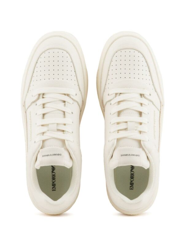 22671550_52737568_1000_1c18ce7d-b37d-4469-9556-a3a7da3c6f6a.jpg Emporio Armani logo-embossed leather sneakers