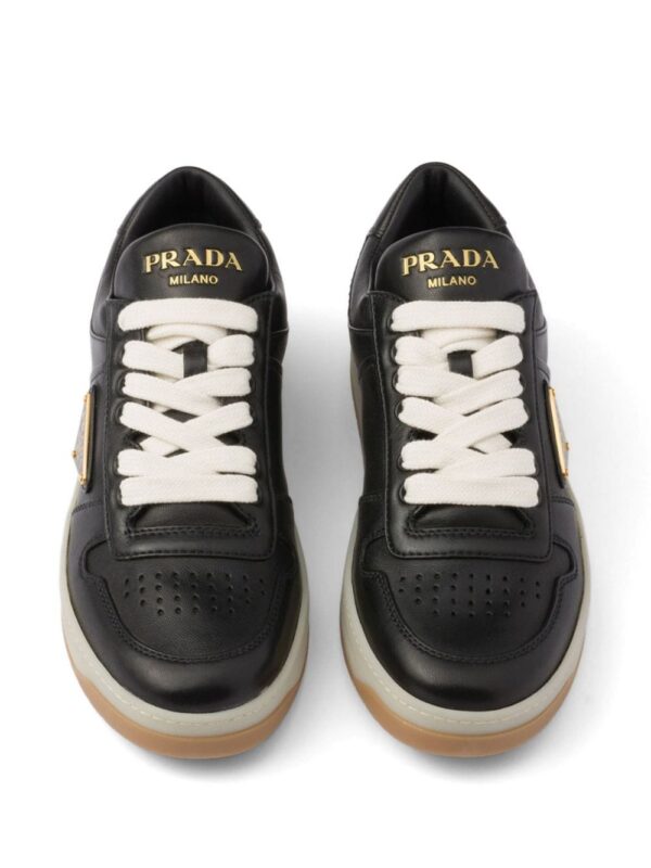 Prada Downtown leather sneakers