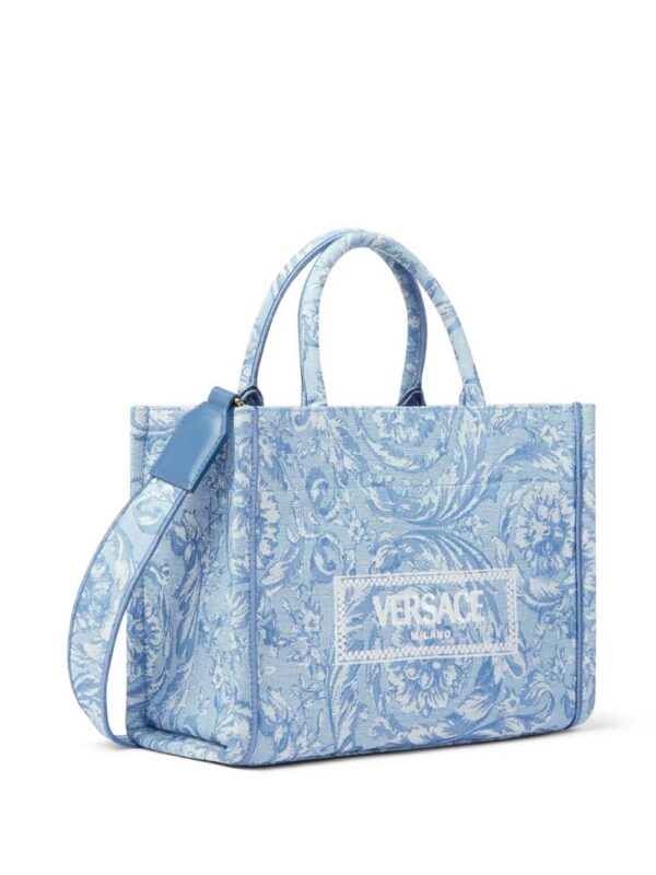 22708365_52815059_1000.jpg Versace small Athena Barocco-pattern tote bag
