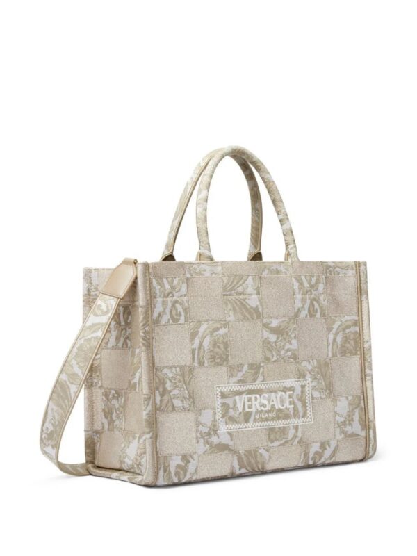 Versace  Athena Barocco-jacquard tote bag
