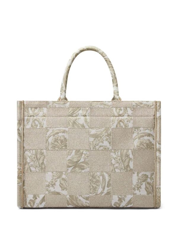 Versace  Athena Barocco-jacquard tote bag